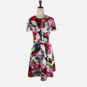 Milly For Design Nation Fit & Flare Scuba Dress Size XS